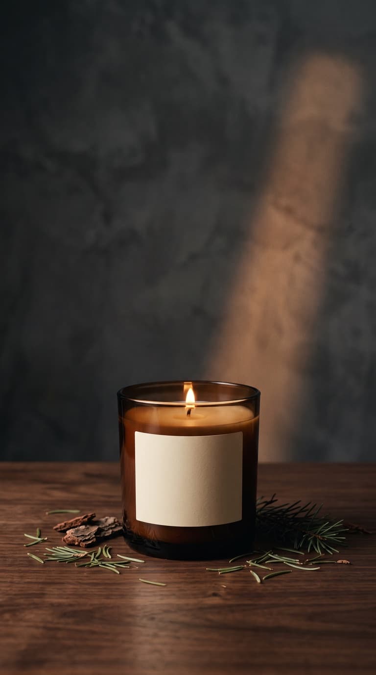 Generated candle story video thumbnail